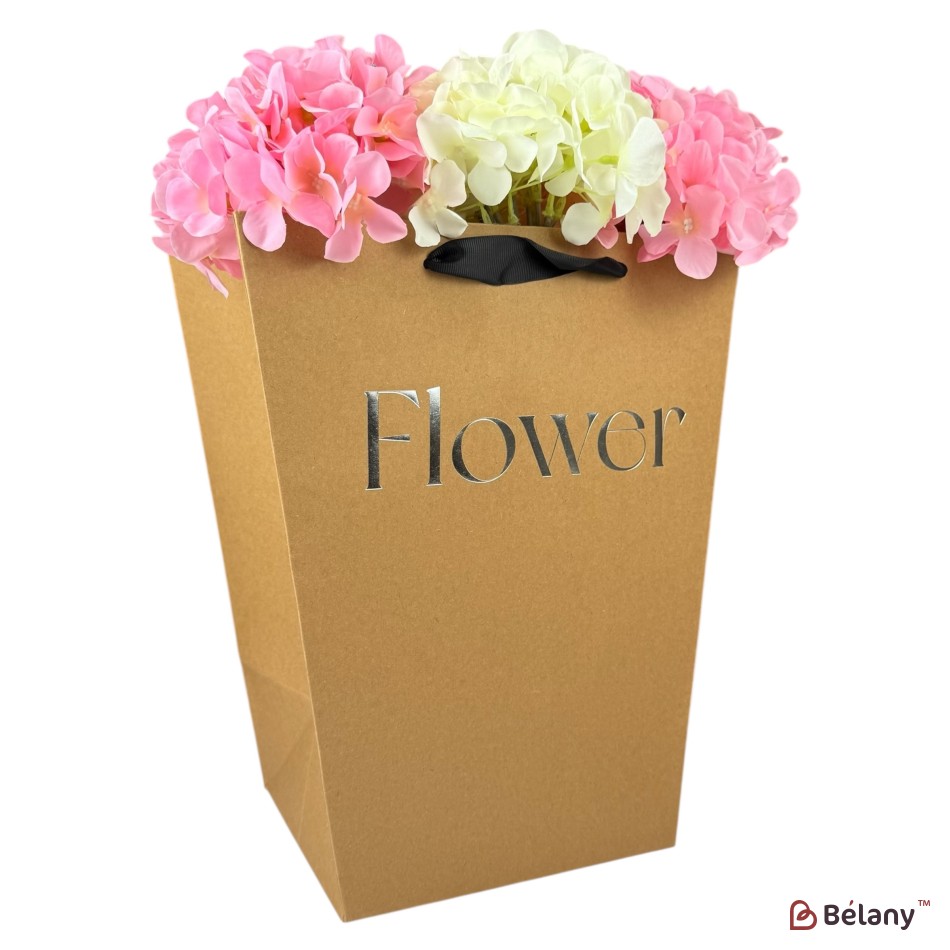 Set 2 pachete pentru flori craft "Flower #5" 30x20x34