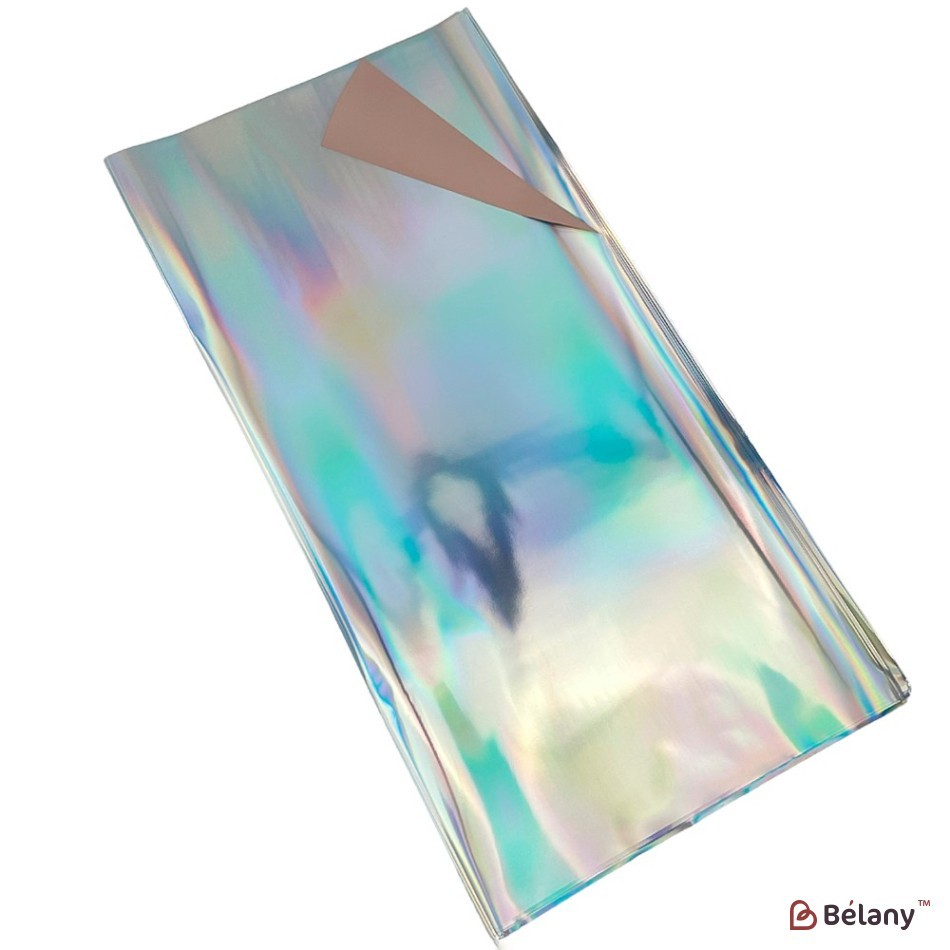 Hologramă din celofan pe două fețe cu efect metalic | 3