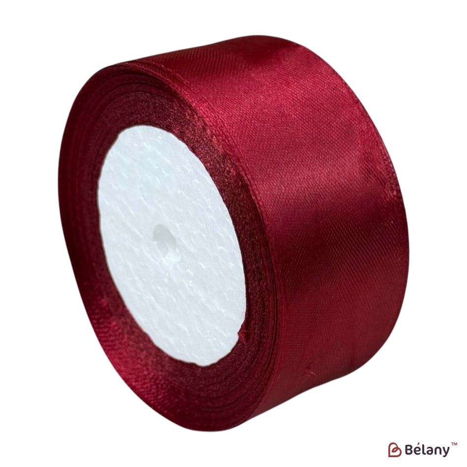 Set 5 role panglică florală satinată 4 cm x 22,8 m, #48