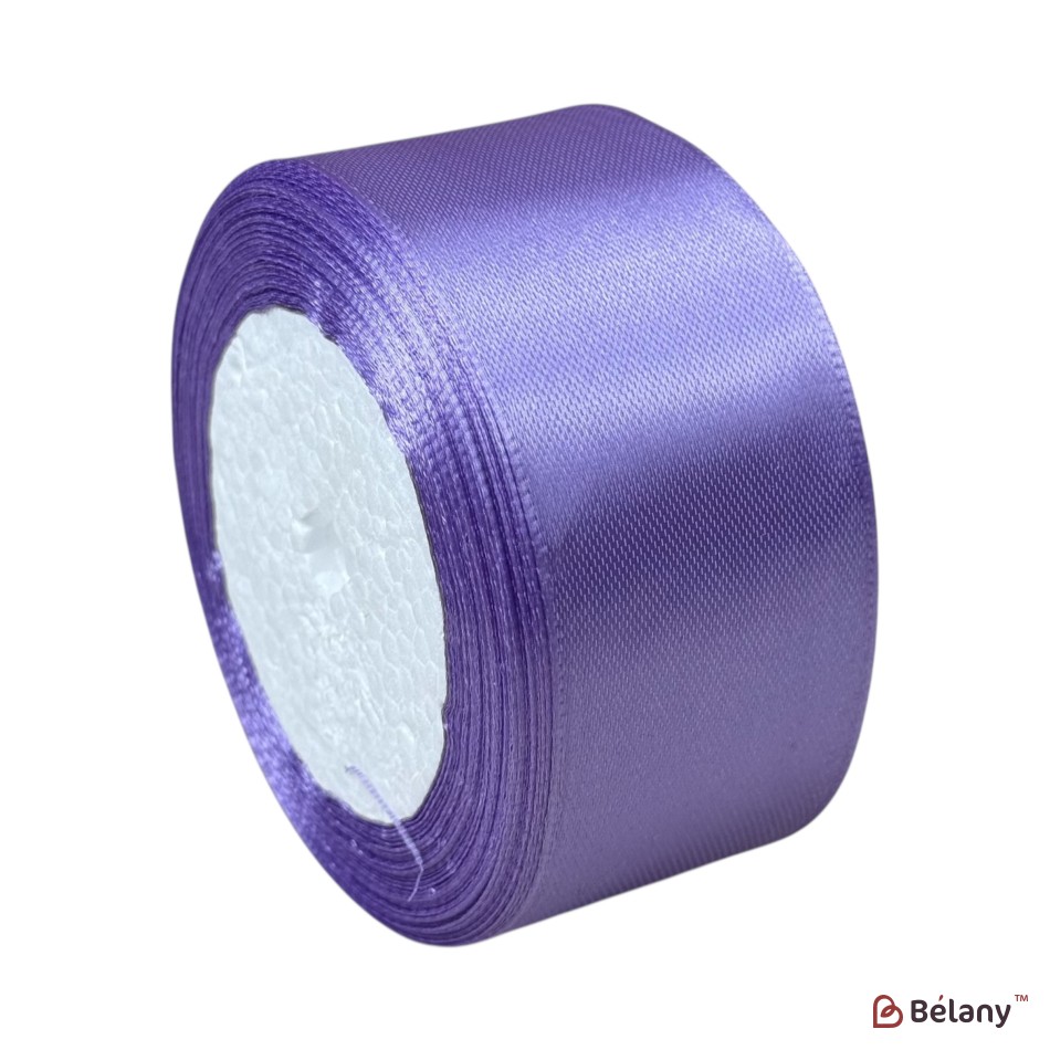Set 5 role panglică florală satinată 4 cm x 22,8 m, #21