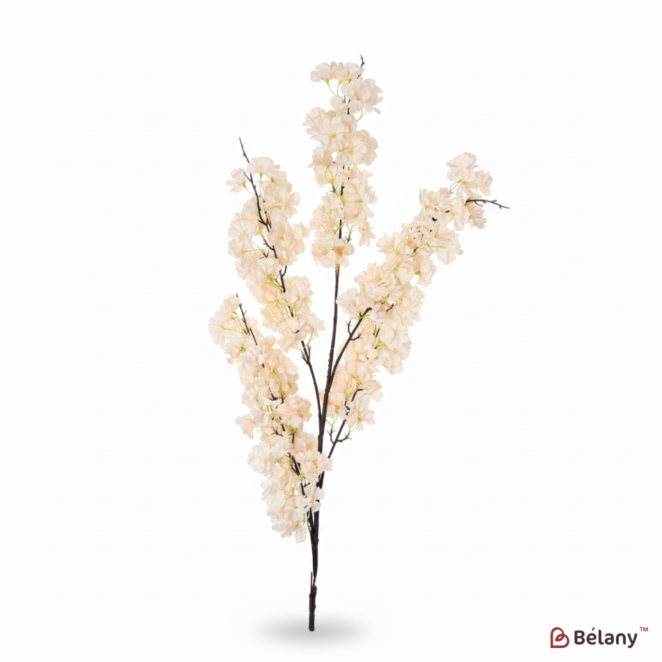 Ramură artificială de sakura, 160 cm, piersică