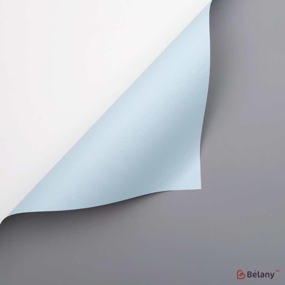 Two-color cellophane, blue-gray #123