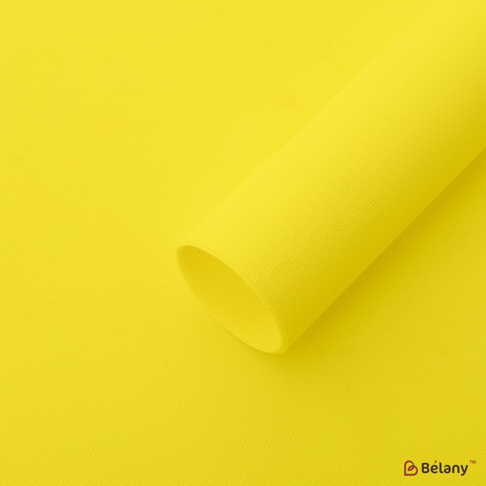 Yellow textured foamiran, "Texture" 60x60, 80 micron #242