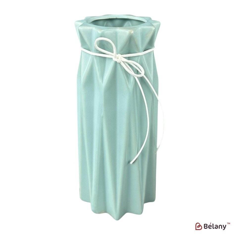 Blue ceramic vase "Camet"