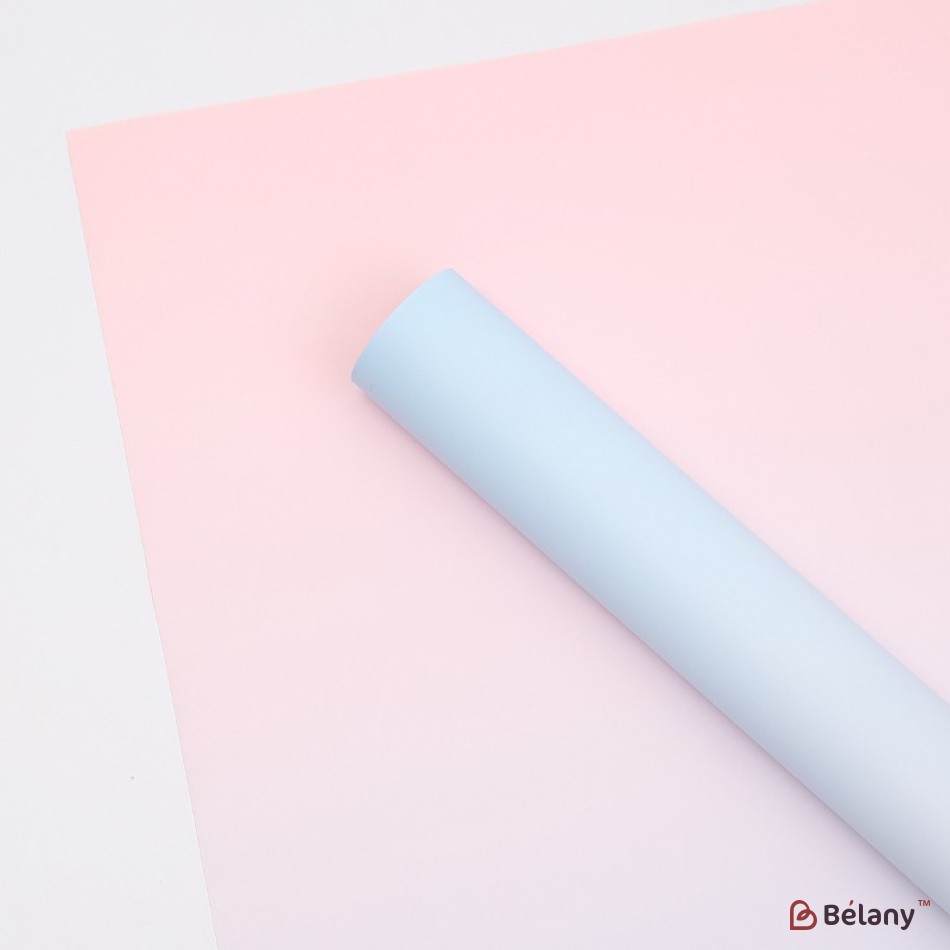 Cellophane gradient pink-blue 58x50cm #131