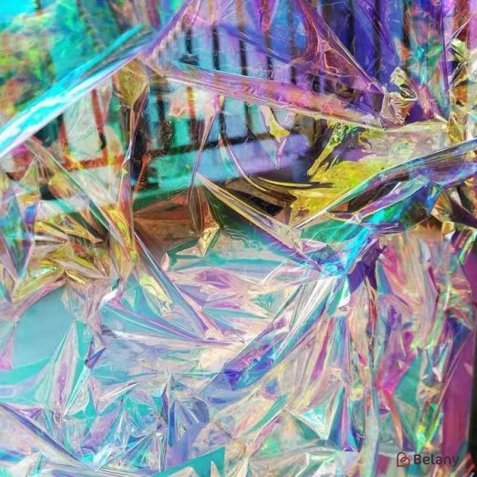 Rainbow cellophane iridescent color 9.14m/50 cm | 2