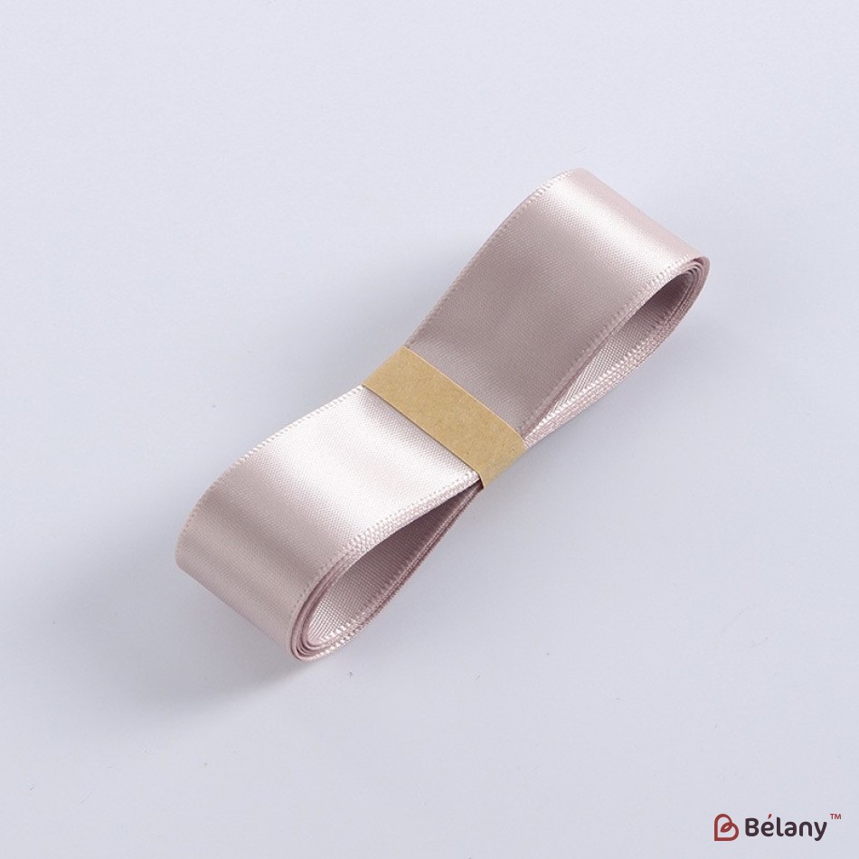 Polyester ribbon, tawny, 2.5cm / 32 m #163
