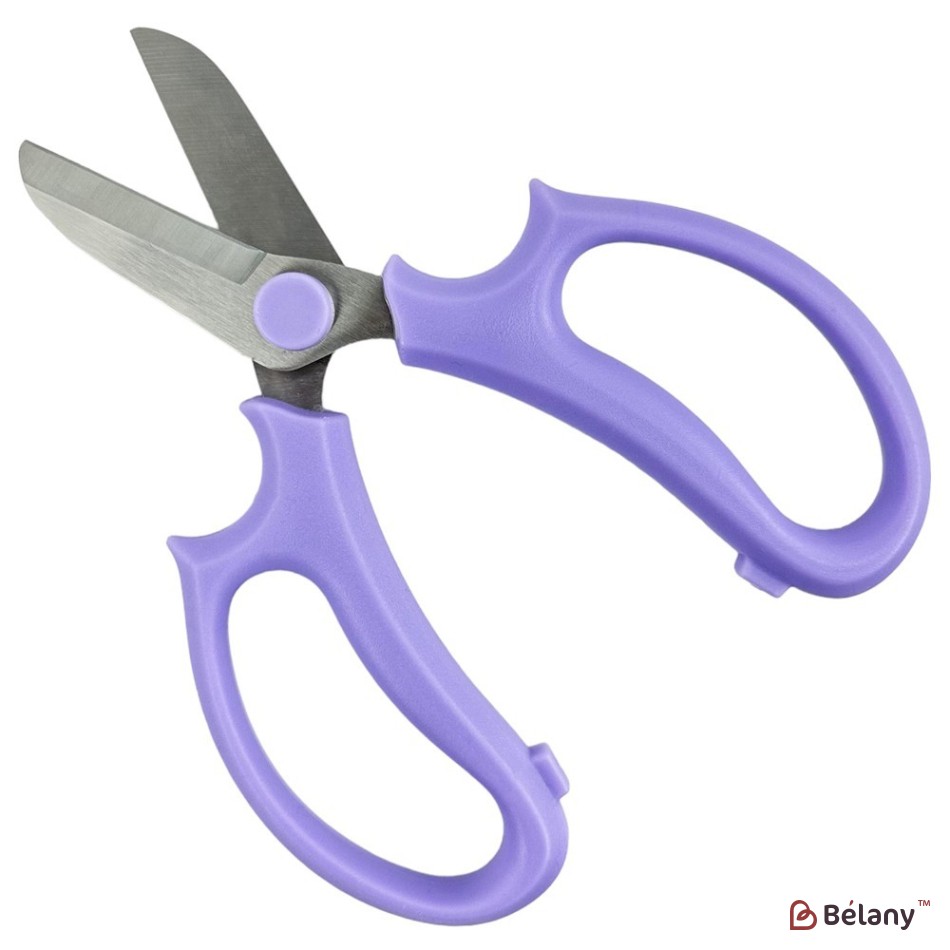 Foarfece florale liliac, fier + plastic, 16,5/9,5 | 2