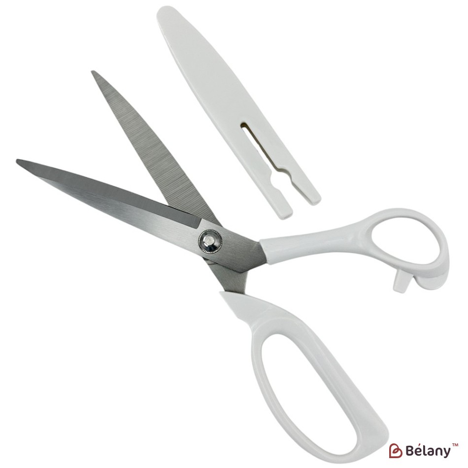 Foarfece florale albe, fier + plastic, 23/7 | 2
