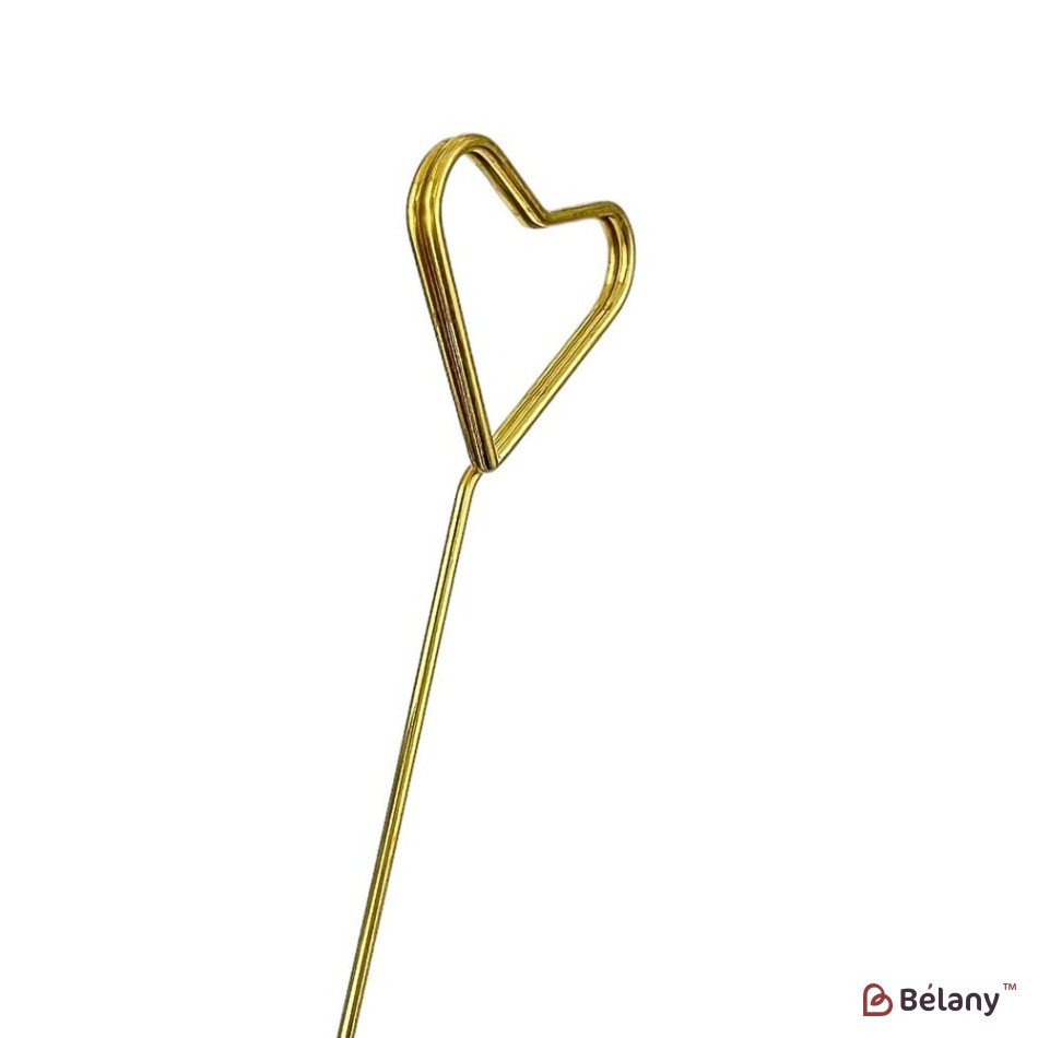 Flower Topper, Heart Shape 3x34