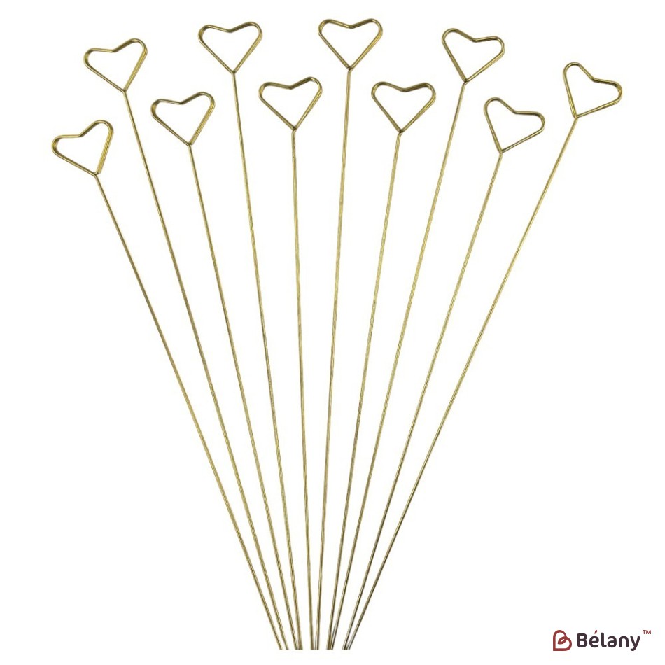 Flower Topper, Heart Shape 3x34 | 2