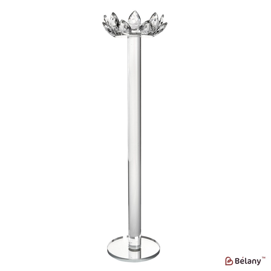 Glass candlestick, for 1 candle "High Tower"