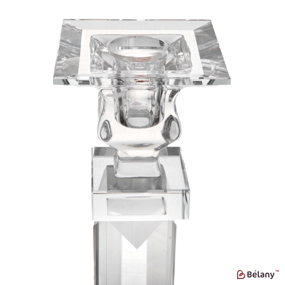 Glass candlestick for 1 candle "Kaif" | 2