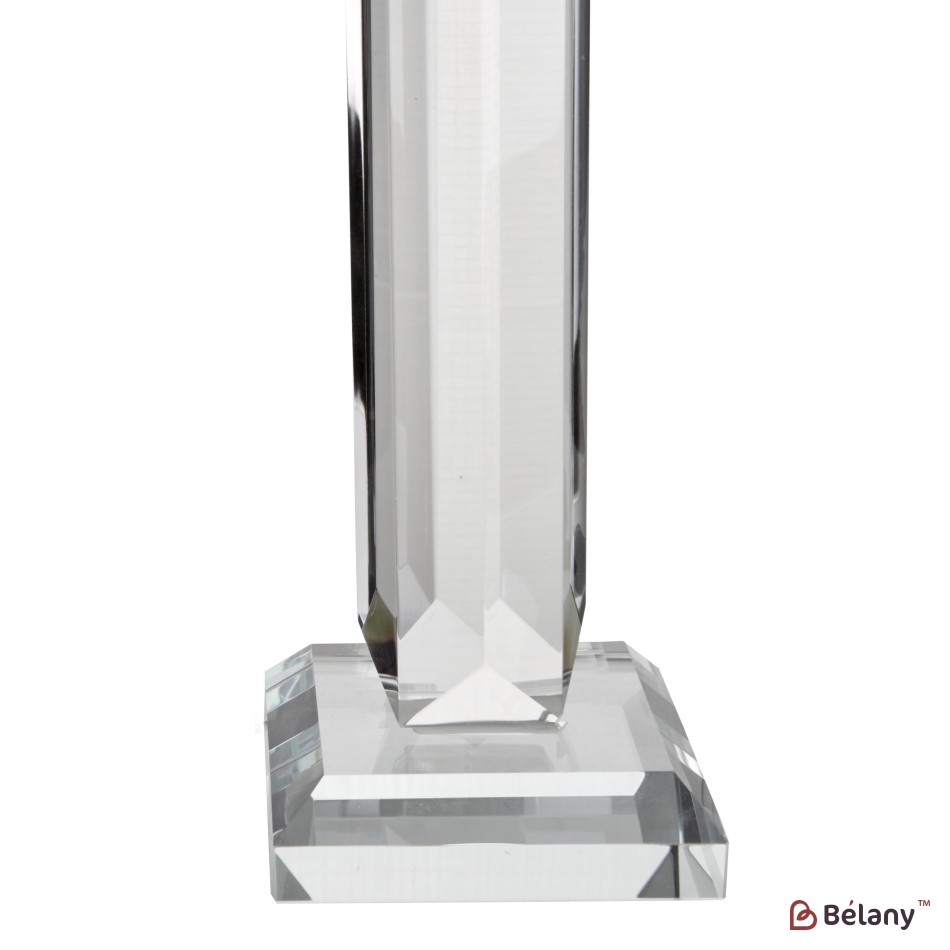 Glass candle holder for 1 candle "Kaif M" | 2