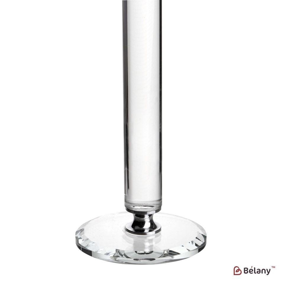 Suport de lumânare din sticlă, cu așchii de sticlă, pentru o lumânare "Glass M" | 3