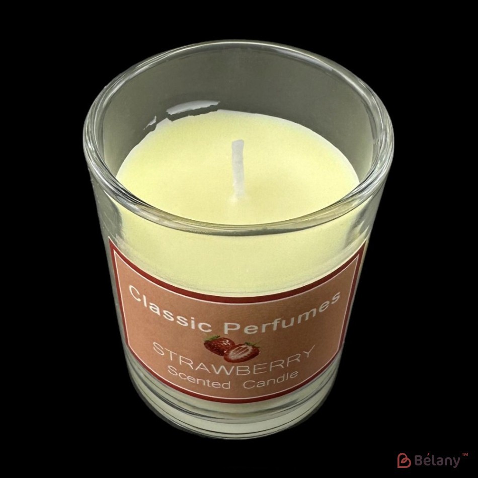 "Blissful" strawberry scented candle | 2