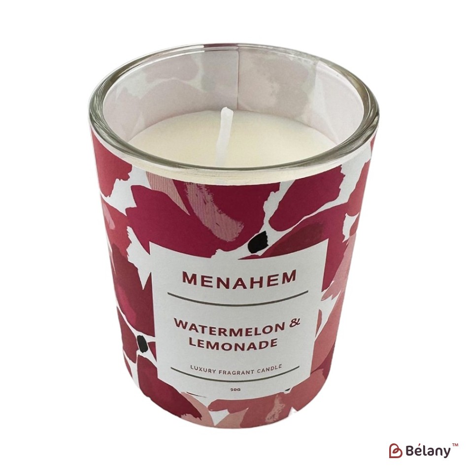 Scented candle "Dreamy" watermelon and lemonade
