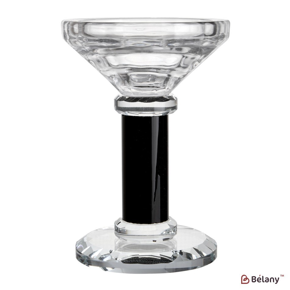 Candlestick on a black leg 13cm "Total S"