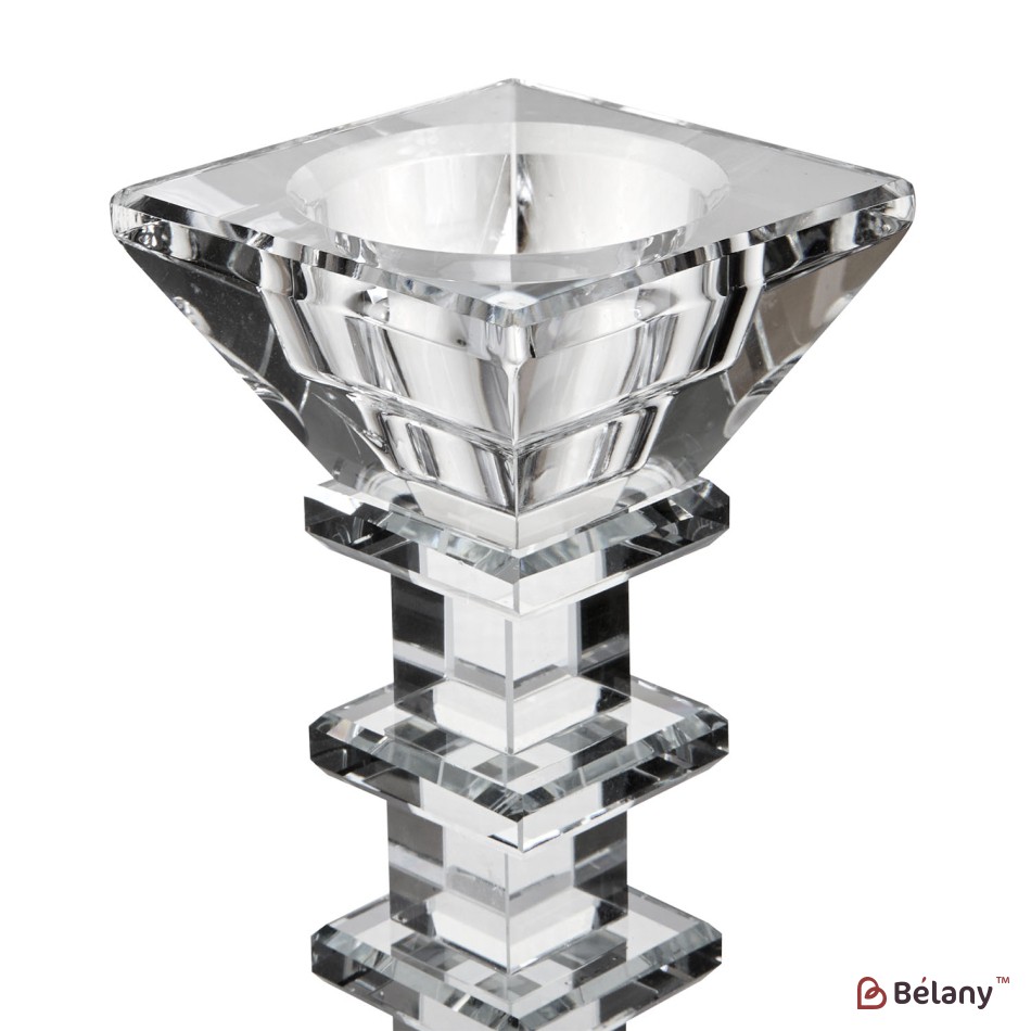 Candlestick for 1 candle, 21cm "Step M" | 2