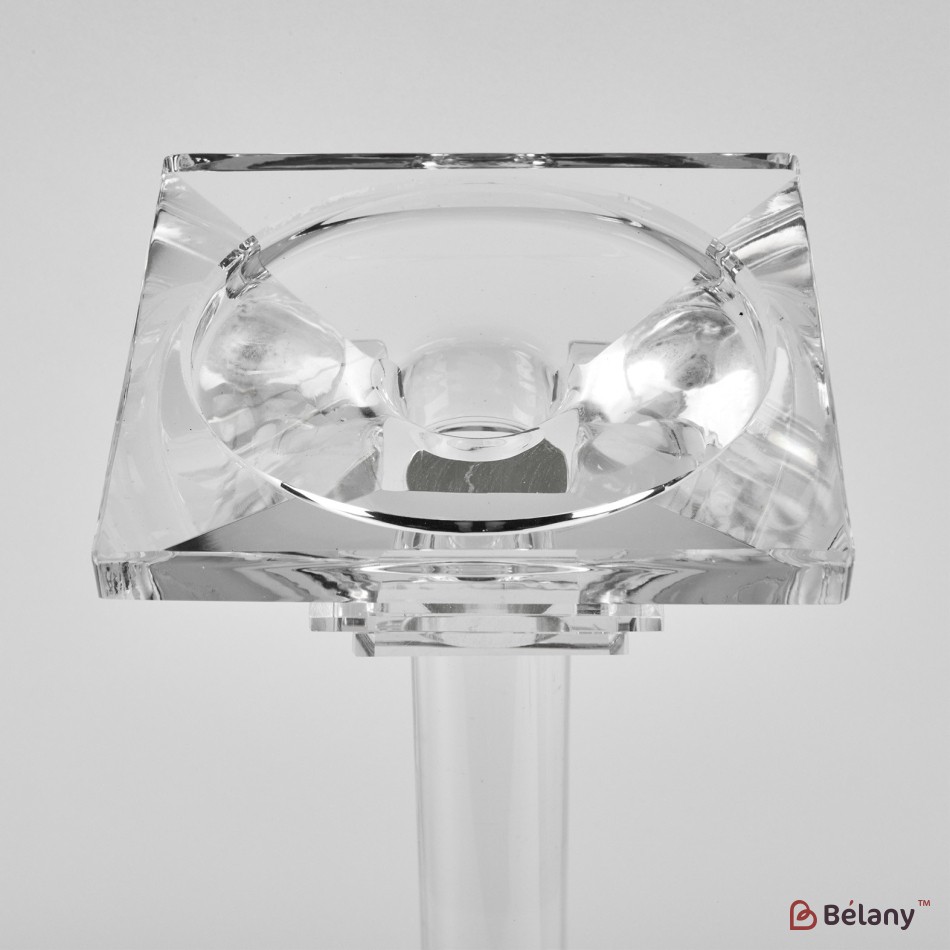 Tall glass candlestick "Perfect XL" 60cm | 2