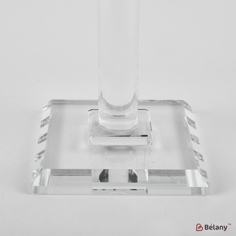 Tall glass candlestick "Perfect XL" 60cm | 4