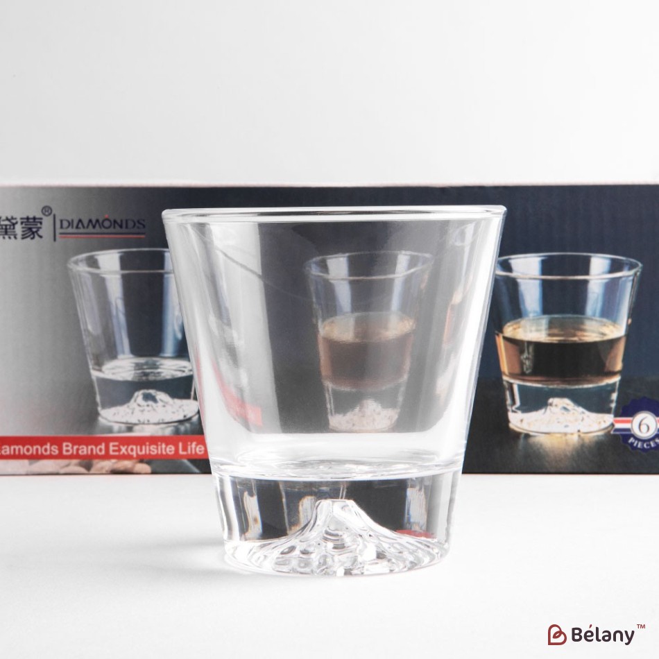 Set of 6 glasses 275ml "Iceberg" | 2