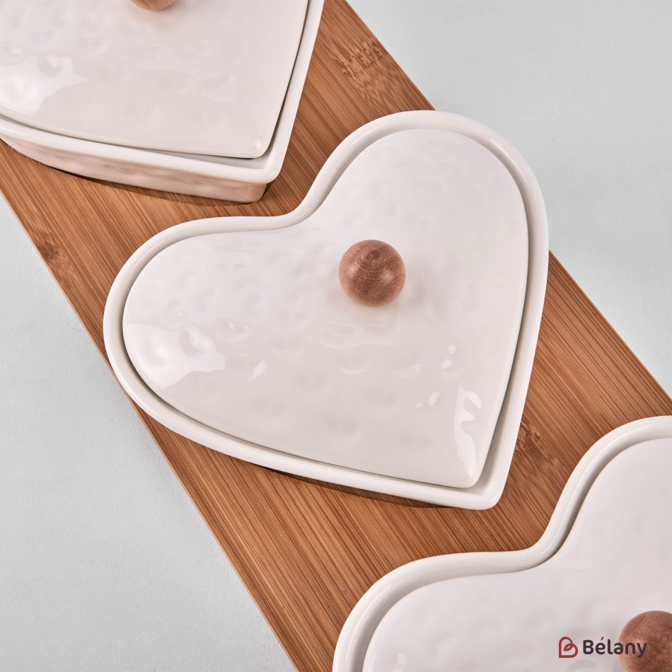 Set din ceramica pentru aperitiv "Long boat" | 3