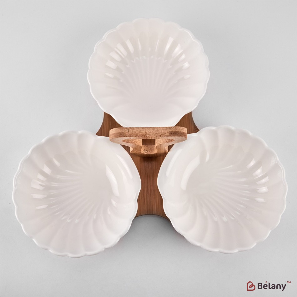 Set aperitiv din ceramica "Core" cu maner | 2