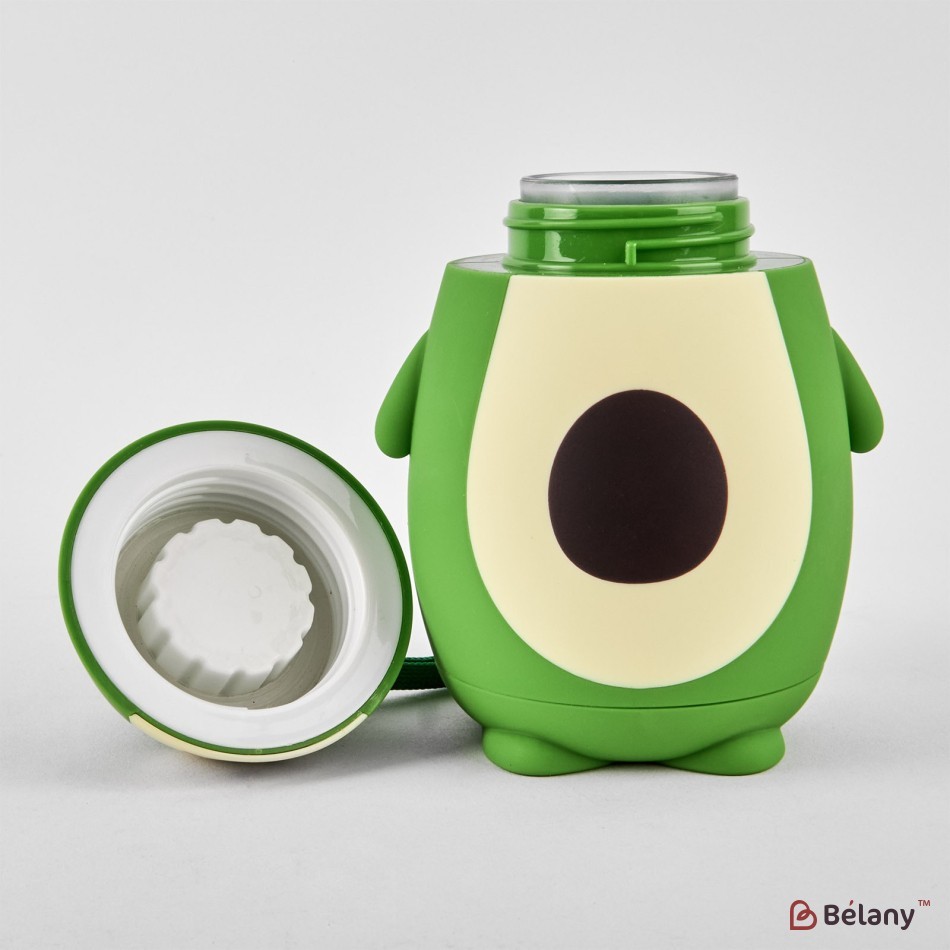 Water bottle "Avocado" 320 ml, with strap | 2