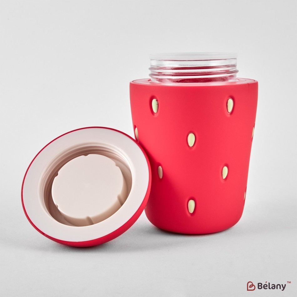 Sticla de apa "Strawberry" 300 ml, rosu | 2