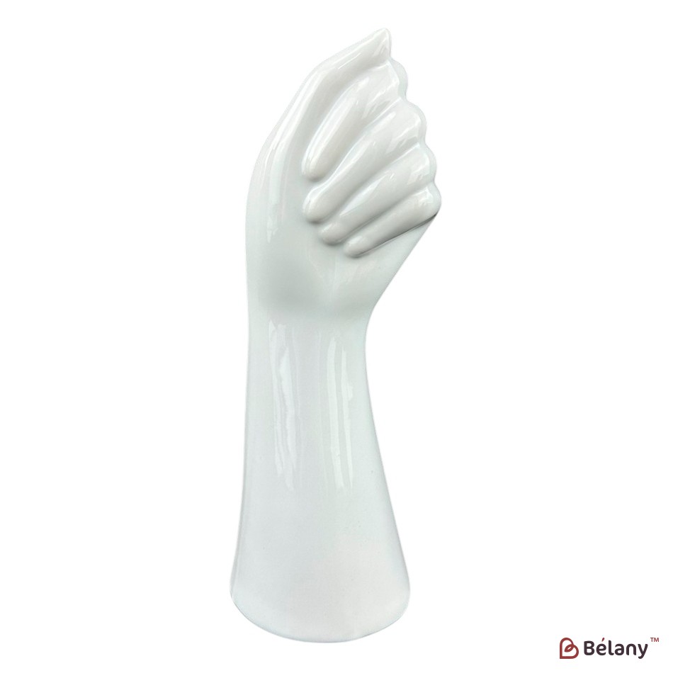 Ceramic vase "Hand up"