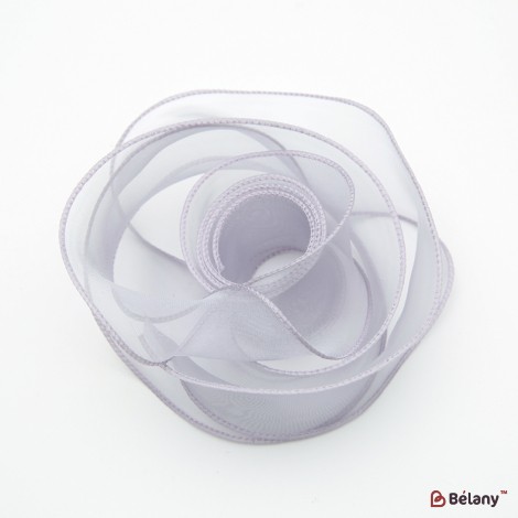 Organza Ribbon "Premium", Lavender, 4cm / 9.14m #032