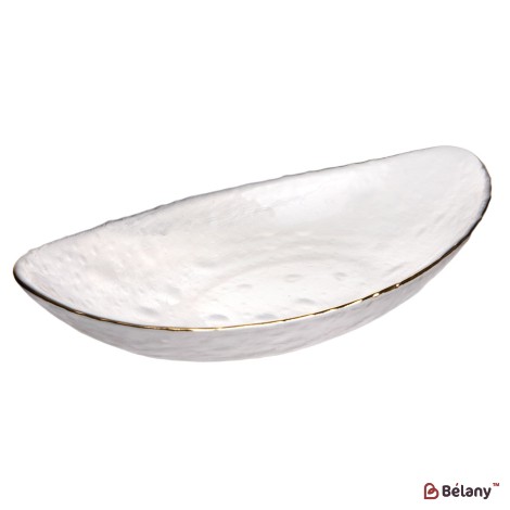 Platou din sticlă „Thickness”, 4/30/15 cm