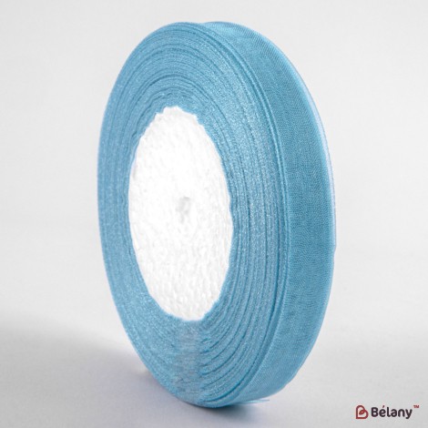 Organza ribbon, color #137, 1cm/45.72m