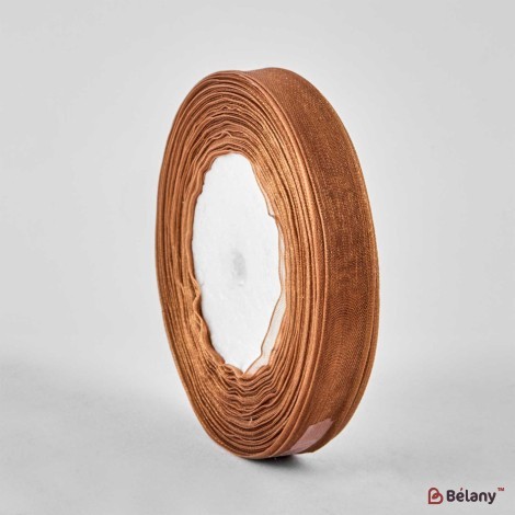 Organza ribbon, color #062, 1cm/45.72m