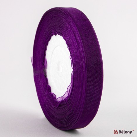 Organza ribbon, color #232, 1cm/45.72m