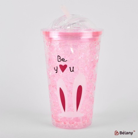 Water bottle "Love U" 420 ml, be love you