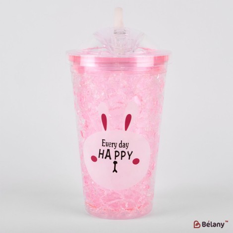 "Love U" water bottle 420 ml, every day