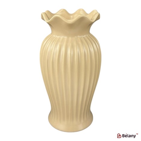 Vaza din ceramica roz"Lotus"