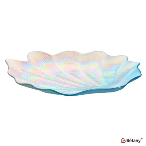 Platou din sticlă, „Shell XS”, 13/13.5 cm
