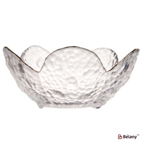 Bol din sticlă „Floare M”, 4/12 cm