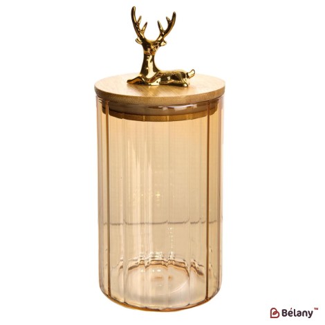 Borcan de depozitare "Gold Deer M" 15x9