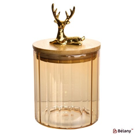 Borcan de depozitare "Gold Deer XS" 10x9