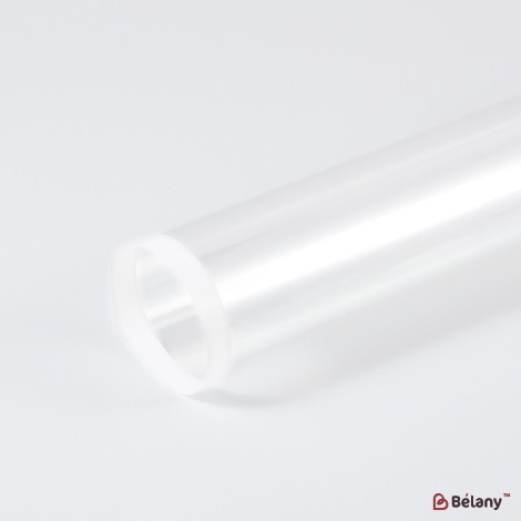 Celofan transparent cu dungi albe "Line"