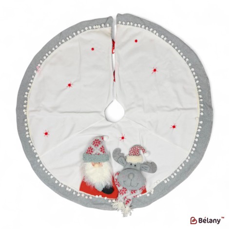 Fusta brad de Crăciun "Santa and Dear" Ø - 100