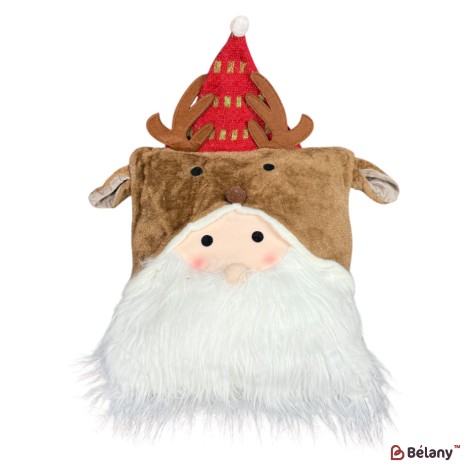 Perna de Craciun "Deer and santa", 42cm