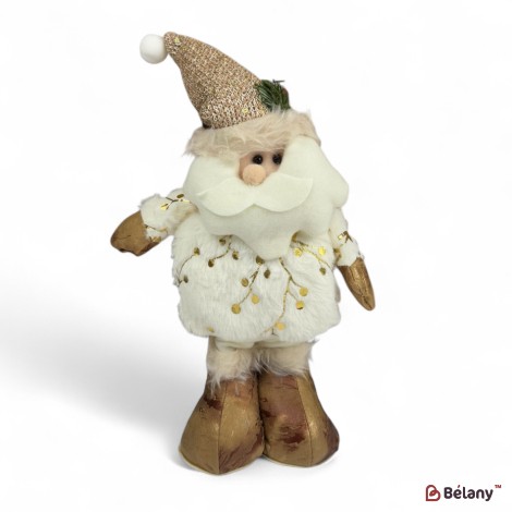 Moș Crăciun cu picioare extensibile „FrostyBoss” 44cm