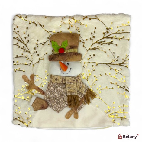 Huse pentru perne de Crăciun „FrostySeat” 44/44cm #1