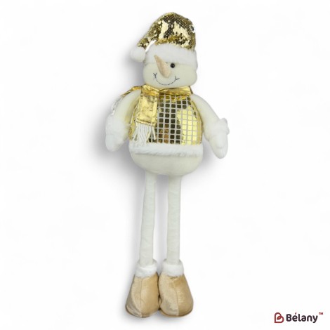 Figurină de Crăciun „Omul de Zăpadă Regal” – 70 cm