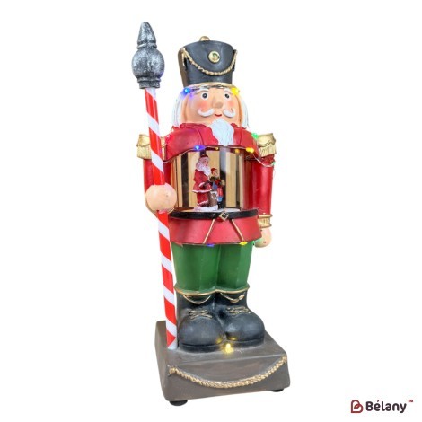Figurină interactivă Spărgător de nuci, 3xAAA, USB, 8 melodii